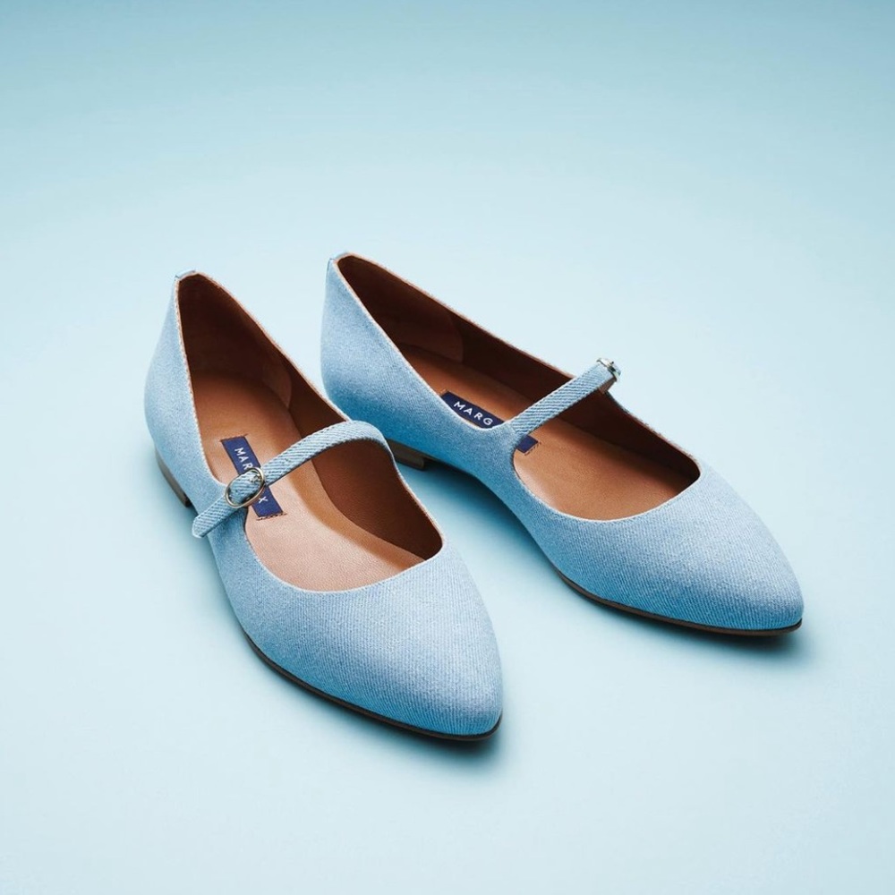 Margaux Maryjane’s in denim, 37.5//7.5 - Picture 2 of 10